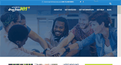 Desktop Screenshot of drugfreenh.org